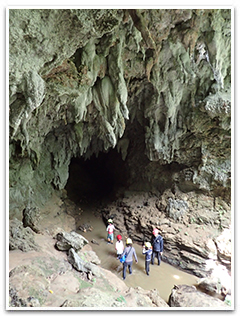 Explore three caves