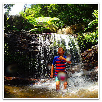 Geta Watefall Jungle River Trekking image